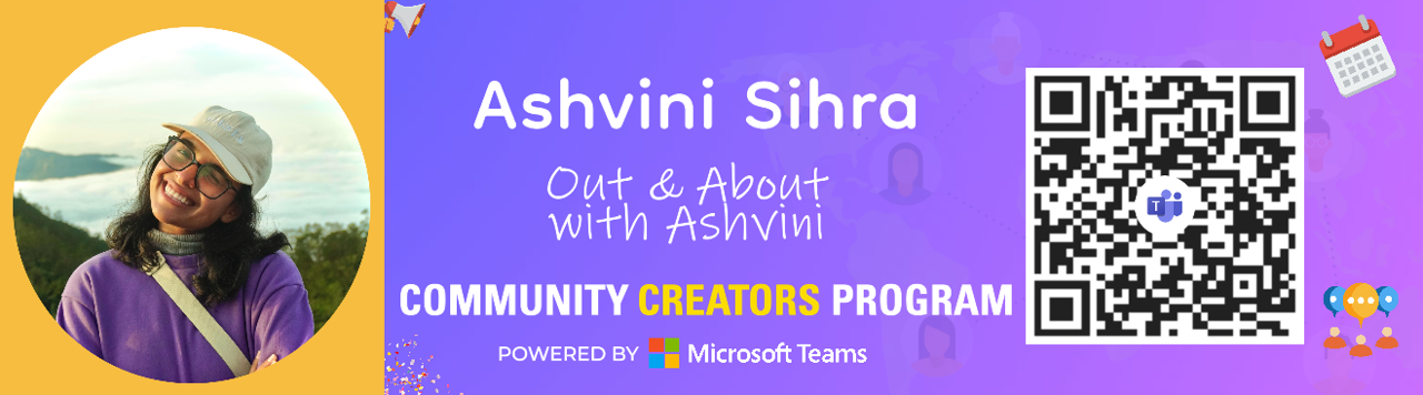 Ashvini Banner Image | Community Creators Program | Microsoft