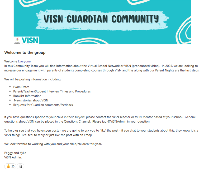 Liking every post - Visn Blog - Microsoft