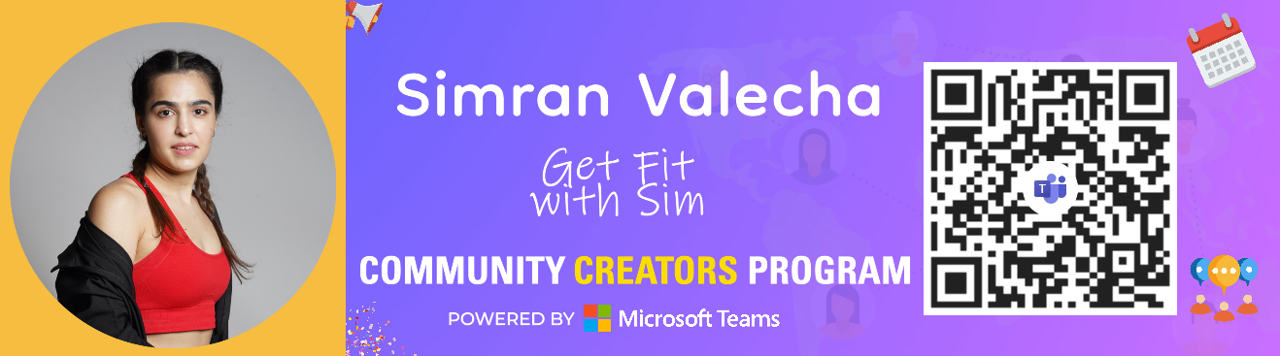 Simran Banner Image | Community Creators Program | Microsoft